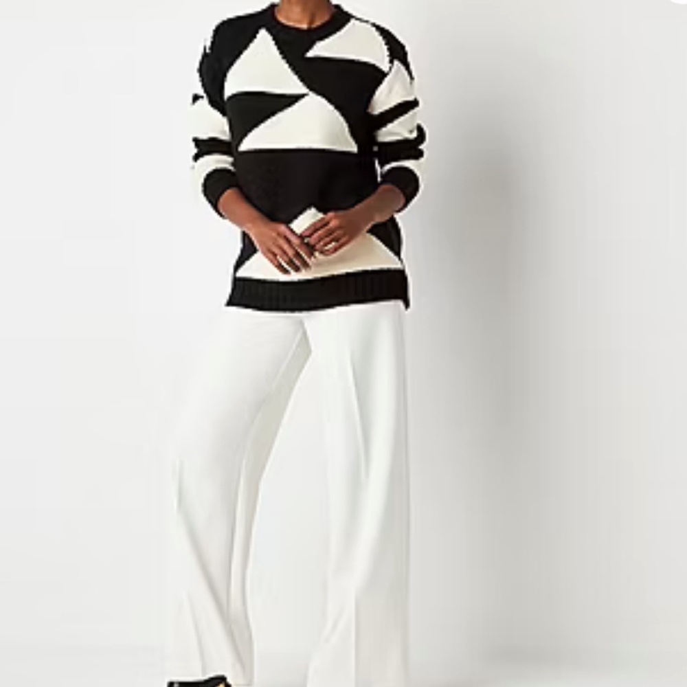 Worthington Geo pattern Sweater - Picture 4 of 11